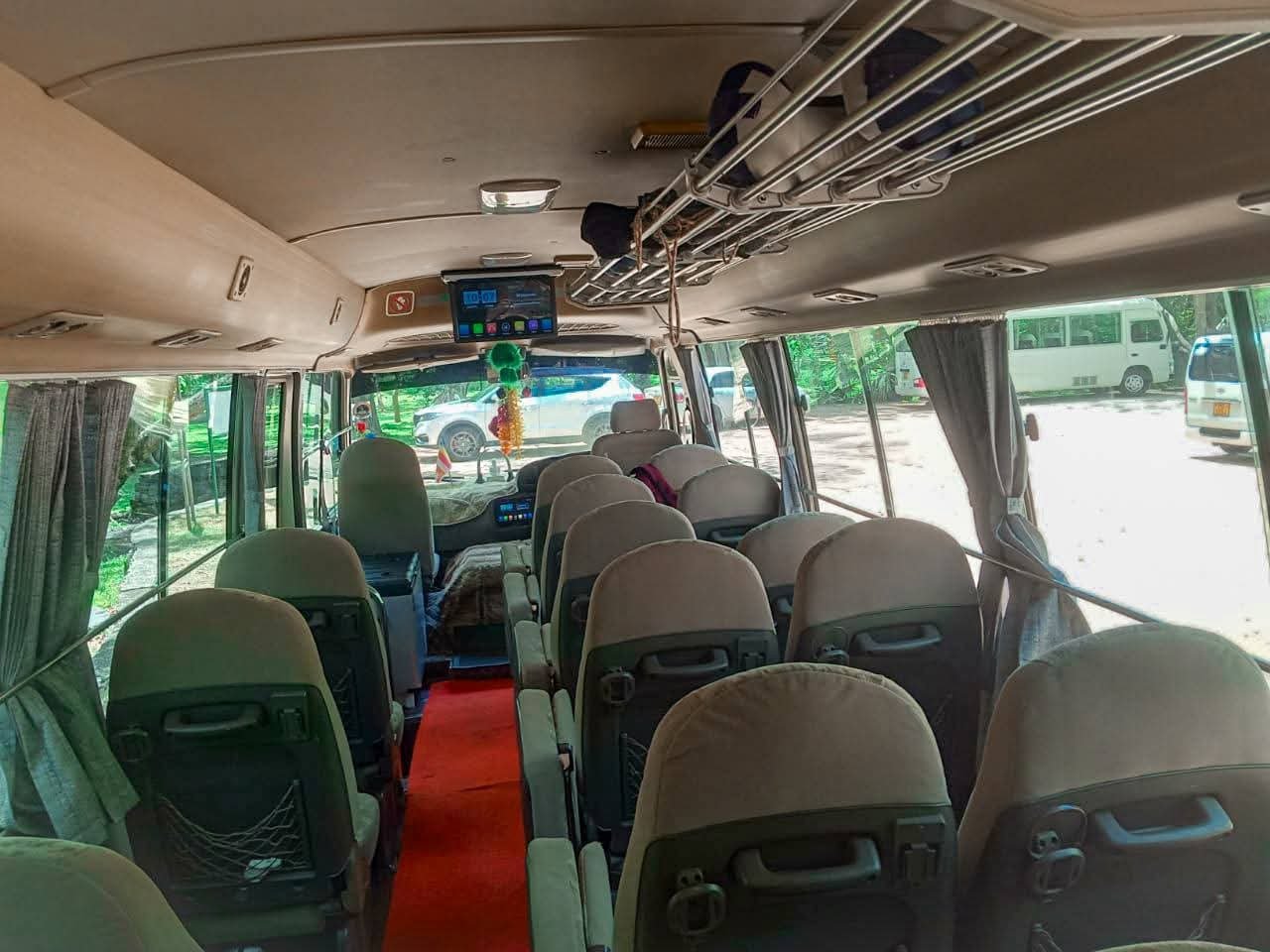 Toyota Coaster Interior