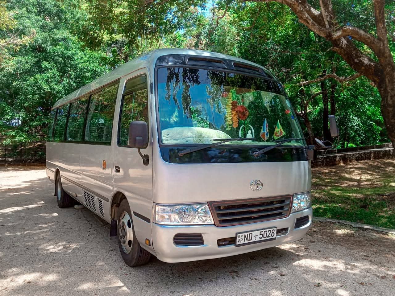 Toyota Coaster Side View